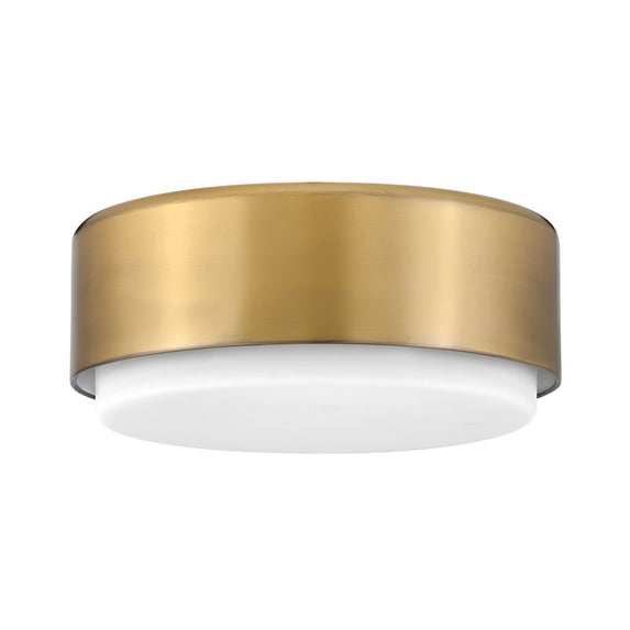 2 Light Medium Flush Mount-Lacquered Brass Finish Hinkley Lighting 30073Lcb