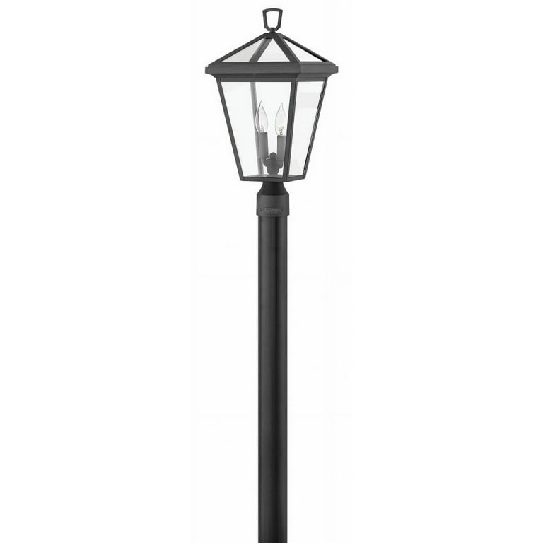 2 Light Medium Outdoor Low Voltage Post or Pier Mount Lantern in