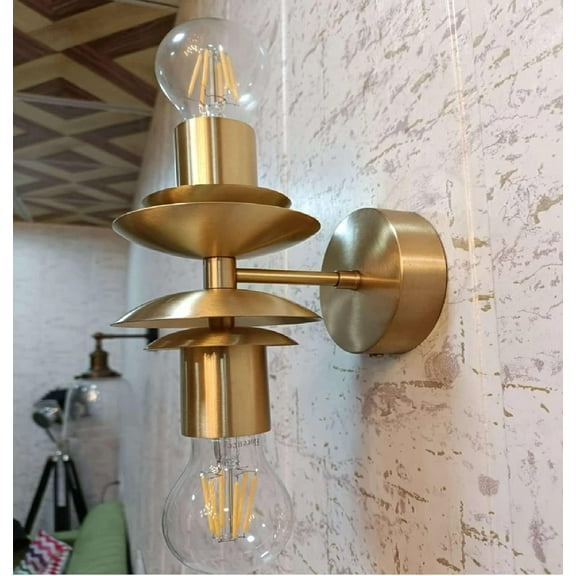 2 Light Modern Sconce - Mid Century - Industrial Bathroom Vanity Light 2 Light Wall Lighting Lamp Bathroom Sconce Lighting Home Decor