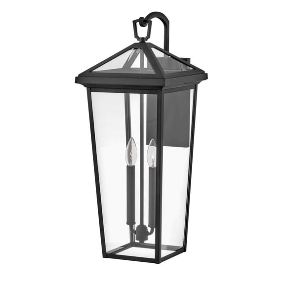 25658MB-LL Hinkley Lighting Alford Place - 2 Light Outdoor Medium Wall Mount Lantern In Traditional Style-26 Inches Tall and 10 Inches Wide-Museum