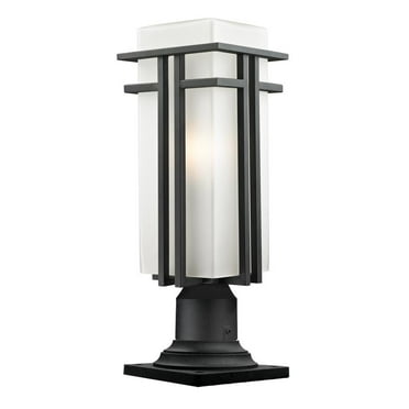 2 Light Outdoor Pier Mount Light In Traditional Style-20.25 Inches Tall And 10 Inches Wide Z-Lite 580Phm-533Pm-Bk