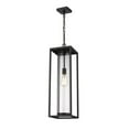 thumbnail image 1 of 2 Light Outdoor Post Mount In Contemporary Style-114 Inches Tall And 9.25 Inches Wide Z-Lite 593Phms-536P-Bk, 1 of 2