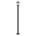 thumbnail image 1 of 2 Light Outdoor Post Mount Lantern In Transitional Style 12 Inches Wide By 22 Inches High Z-Lite 568Phbs-536P-Orb, 1 of 4