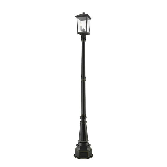 Z-Lite 2 Light Outdoor Post Mounted Fixture