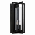thumbnail image 1 of 2 Light Outdoor Wall Lantern In Minimalist Style-20 Inches Tall And 9.5 Inches Wide Capital Lighting 948221Bk, 1 of 6