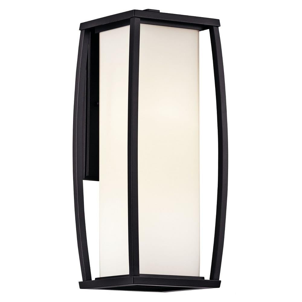 Bowen Bronze 18" Outdoor Wall Lantern Sconce