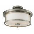 thumbnail image 1 of 2 Light Semi-Flush Mount In Midcentury Style-9.75 Inches Tall And 13.75 Inches Wide Z-Lite 412Sf14, 1 of 3