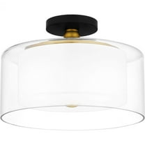 Quoizel Lighting - Rowland - 2 Light Semi-Flush Mount In Modern Style-9.75