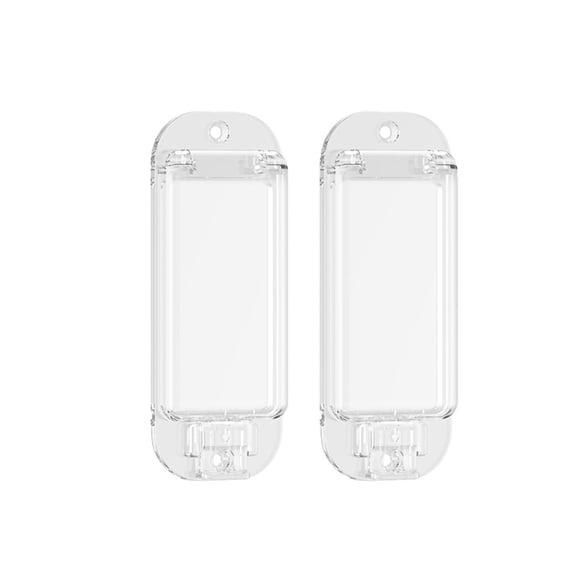 2 Pack Light Switch Guard Cover, Baby Proof Wall Switch Cover Guard for Rocker Light Switch Protects Your Lights or Circuits from Being Accidentally Turned On or Off