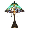 thumbnail image 1 of 2 Light Tiffany Aluminum Bell Shape Table Lamp, Multicolor, 1 of 2
