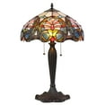 thumbnail image 1 of 2 Light Tiffany Aluminum Table Lamp, Multicolor, 1 of 2