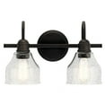 thumbnail image 1 of 2 Light Vanity Light Approved for Damp Locations with Vintage Industrial Inspirations 14.75 inches Wide-Olde Bronze Finish Bailey Street Home, 1 of 10