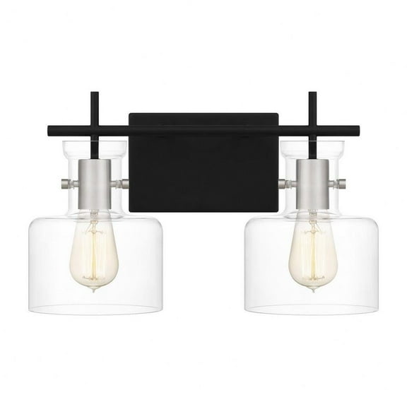 2 Light Vanity Light in Transitional Style-10.25 inches Tall and 16 inches Wide Bailey Street Home 71-Bel-4621715