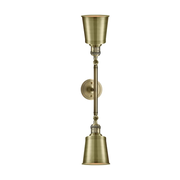 2 Light Vertical Bath Vanity Light