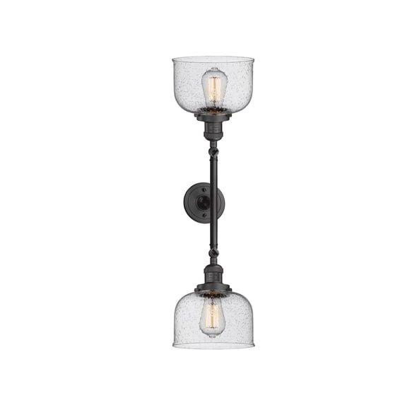 2 Light Vertical Bath Vanity Light