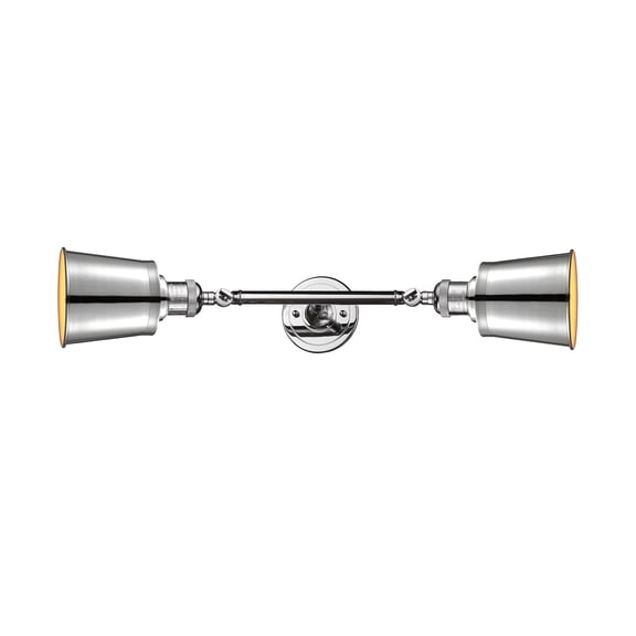 2 Light Vertical Bath Vanity Light
