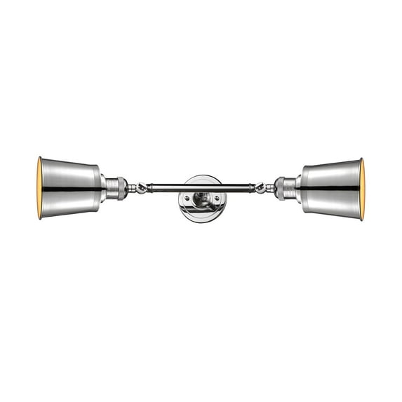 2 Light Vertical Bath Vanity Light