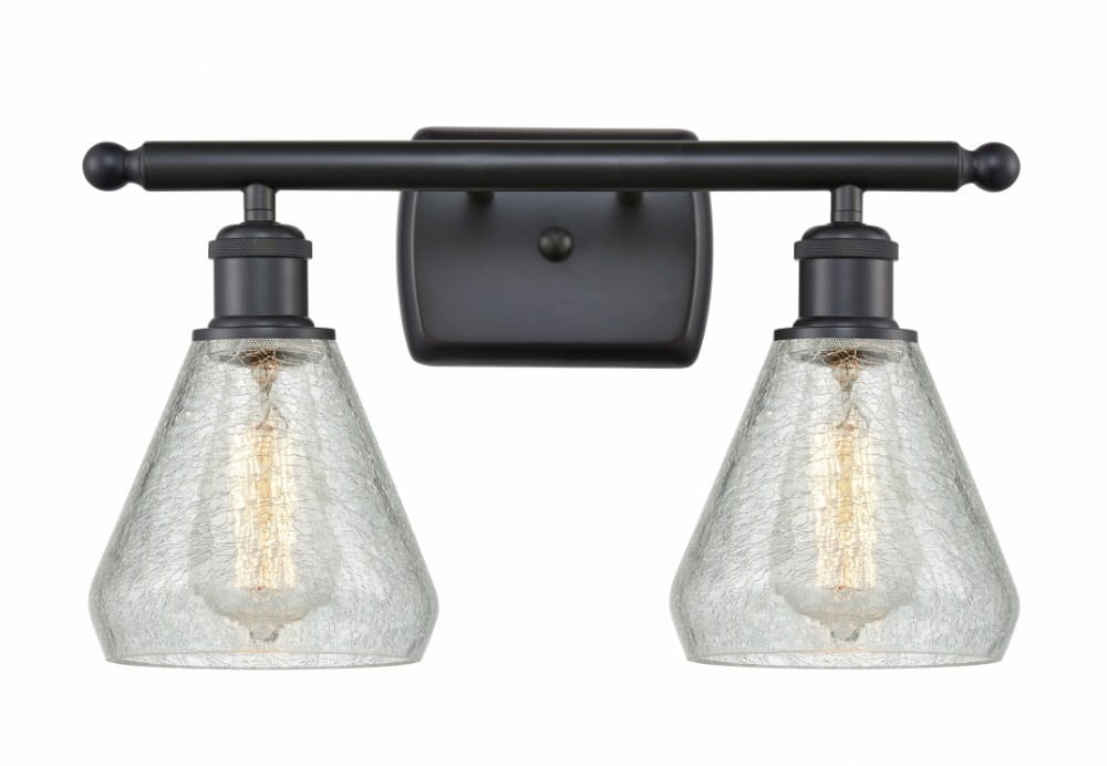 2 Light Vintage Dimmable Led Bathroom Fixture