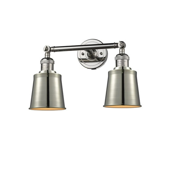 2 Light Vintage Dimmable Led Bathroom Fixture
