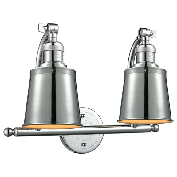 2 Light Vintage Dimmable Led Bathroom Fixture