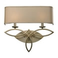 thumbnail image 1 of 2- Light Wall Sconce In Aged Silver, 1 of 2