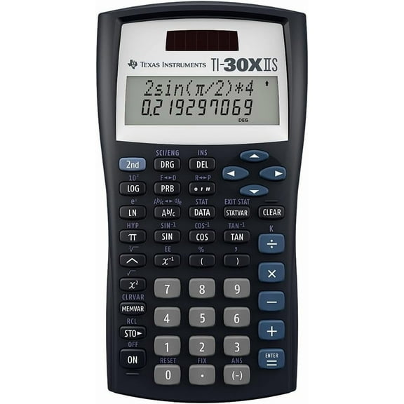 2-Line Display, Statistics & Advanced Functions, Black/Blue - HZAT