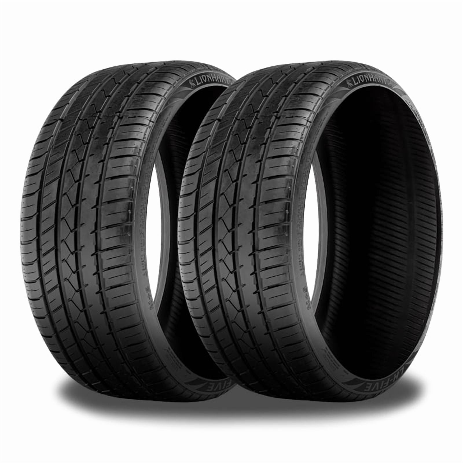 Lionhart LH-FIVE 285/40R19 103Y Tires 40K Mileage, 320AA UTQG, Performance A/S LHST51940060 / 285/40/19 / 2854019