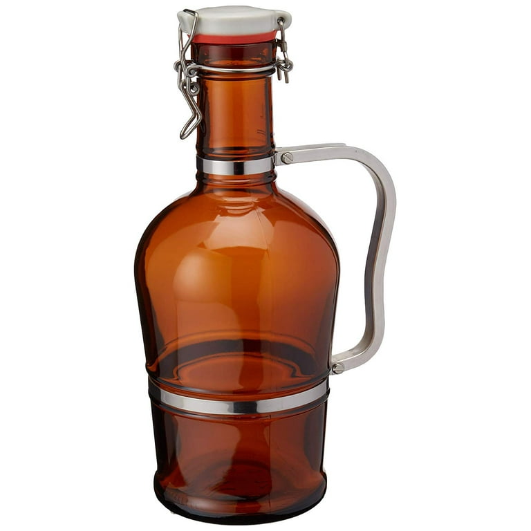 Jugs & Growlers, Amber & Clear Jugs