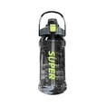 thumbnail image 1 of 2 Liter Large Capacity Sports Water Bottle with Straw, Leakproof and Shatterproof Design, 2-In-1 Handle As Phone Stand, Portable for Gym and Outdoor Activities, 1 of 6
