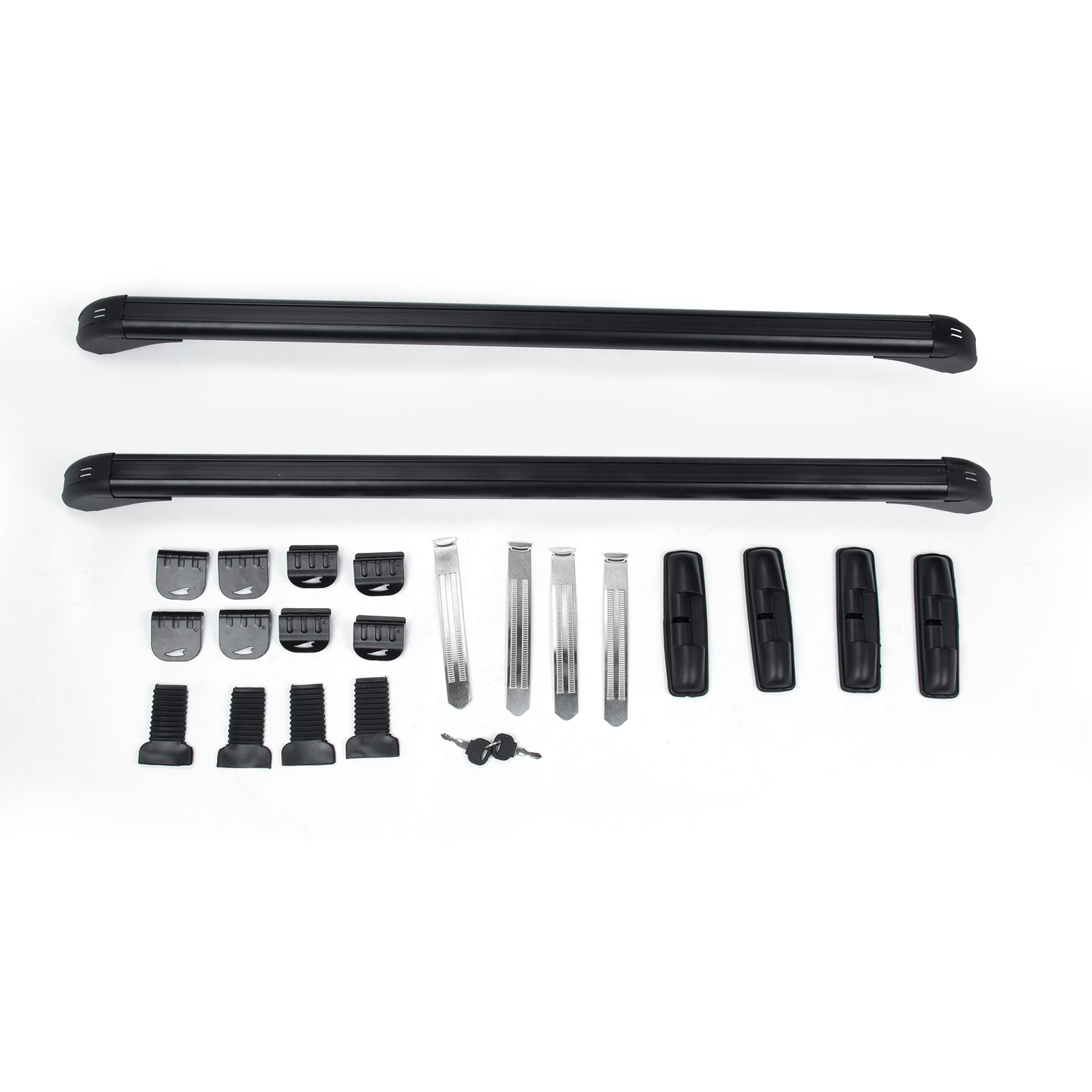 2 Lockable Aluminum Car Upper Roof Rack for Toyota Prius 200221