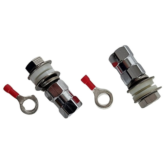 2 Lot Firestik K-4 CB Radio Antenna Split Terminal Lug Style Stud Mount - Bulk