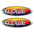 thumbnail image 1 of 2 Lowe Red Racing Oval Stickers, 1 of 2