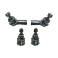 thumbnail image 1 of 2 Lower Ball Joints + 2 Outer Tie Rod Ends Front Suspension Kit Fits select: 2001-2005 HONDA CIVIC, 1 of 7
