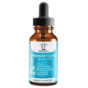 2% Lugols Iodine Solution Drops Thyroid Support Supplement 4 oz
