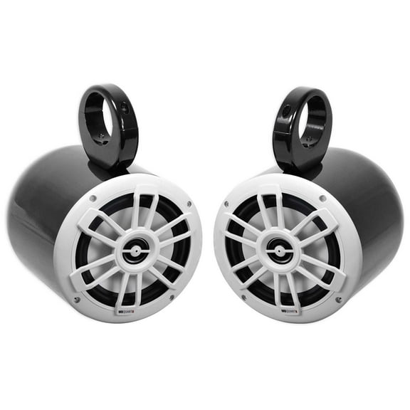 (2) MB QUART NF1-116 6.5" 80 Watt Marine Wakeboard Tower Speakers For Boat