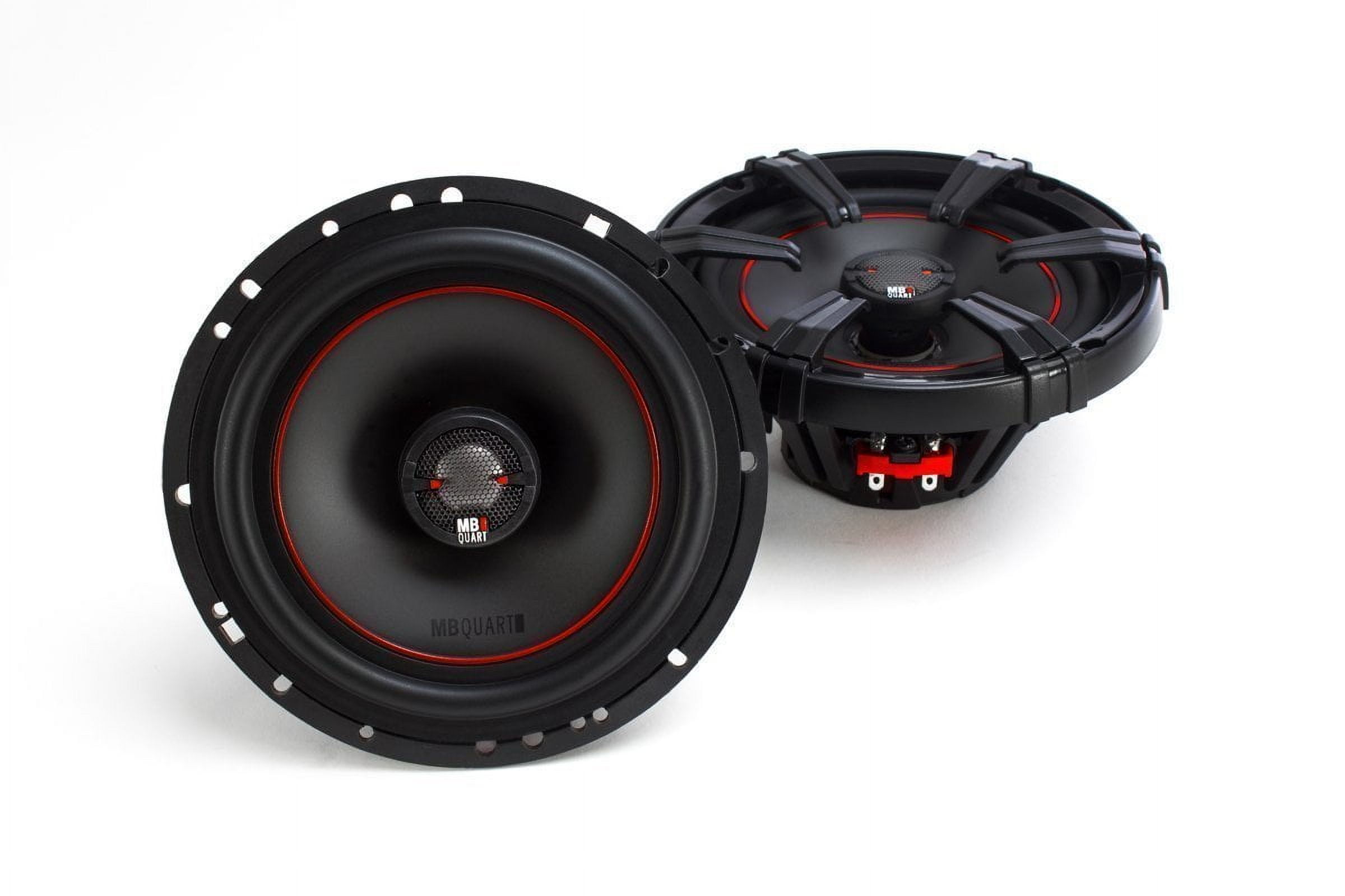 2) MB Quart X-Line 80 Watt 6.5 Inch Coaxial Car Audio