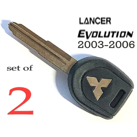 2 MIT14 Mitsubishi Lancer Evo Evolution 2003-2006 transponder Chip Key VLS