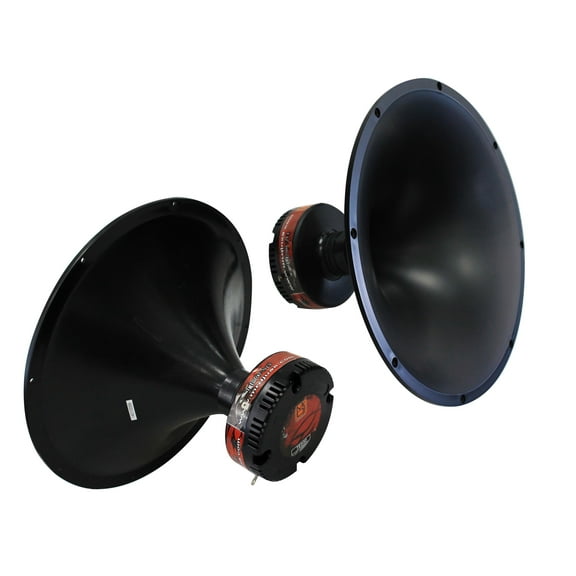 2 MR DJ TE-030 12" 300 Watts Piezo Compression Horn Tweeters Driver for PA DJ Speakers