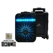 2 MR Dj ACE Bluetooth Speaker15 Portable Speaker with Bluetooth/Rechargeable Battery and App Control