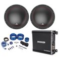 thumbnail image 1 of (2) MTX 5510-22 10" 1600 Watt DVC 2-ohm Car Subwoofers+Kicker Amplifier+Amp Kit, 1 of 9