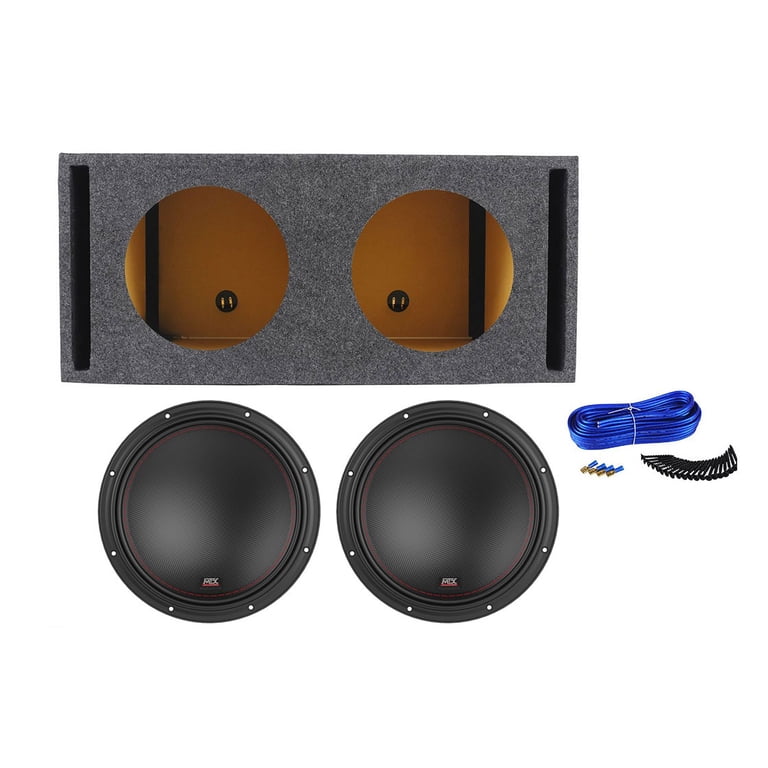 MTX 7512-44 Bundle: 2 12 Inch Competition Car Subwoofers