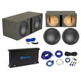 thumbnail image 1 of 2) MTX 7515-22 15" 1500w RMS Subwoofers+Vented Sub Box Enclosure+Amplifier+Wires, 1 of 13