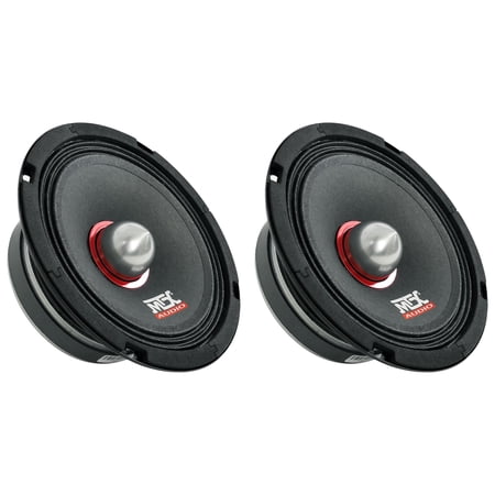 2) MTX Thunder RTX6 6.5” 125w RMS 4-Ohm Mid-bass/Midrange Car/Pro Audio Speakers