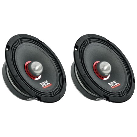 2) MTX Thunder RTX6 6.5” 125w RMS 4-Ohm Mid-bass/Midrange Car/Pro Audio Speakers