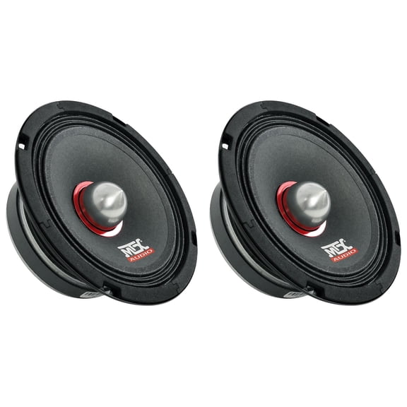 2) MTX Thunder RTX6 6.5 125w RMS 4-Ohm Mid-bass/Midrange Car/Pro Audio Speakers