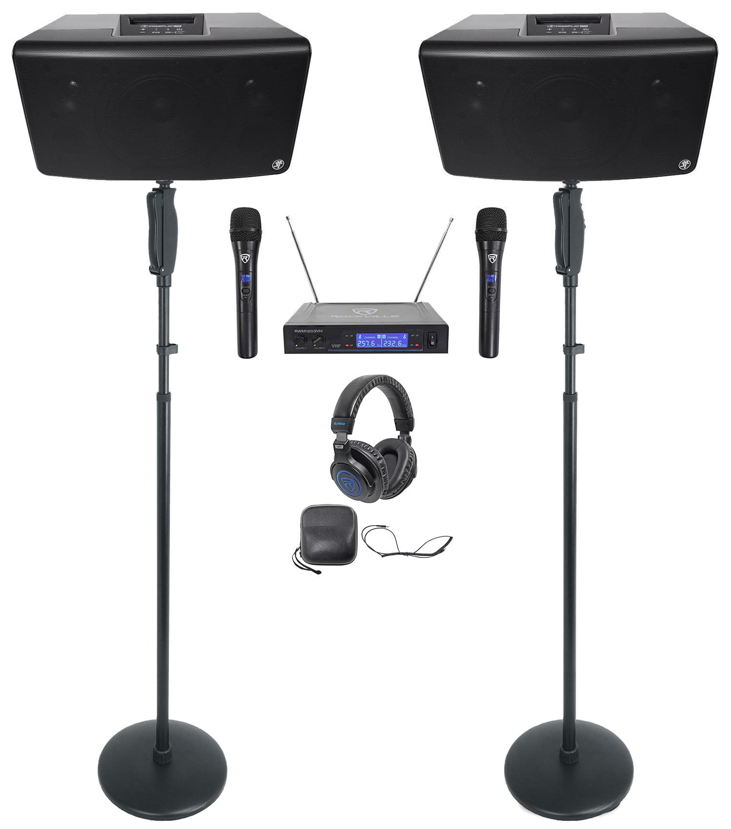 2 Mackie FreePlay LIVE Rechargeable 6