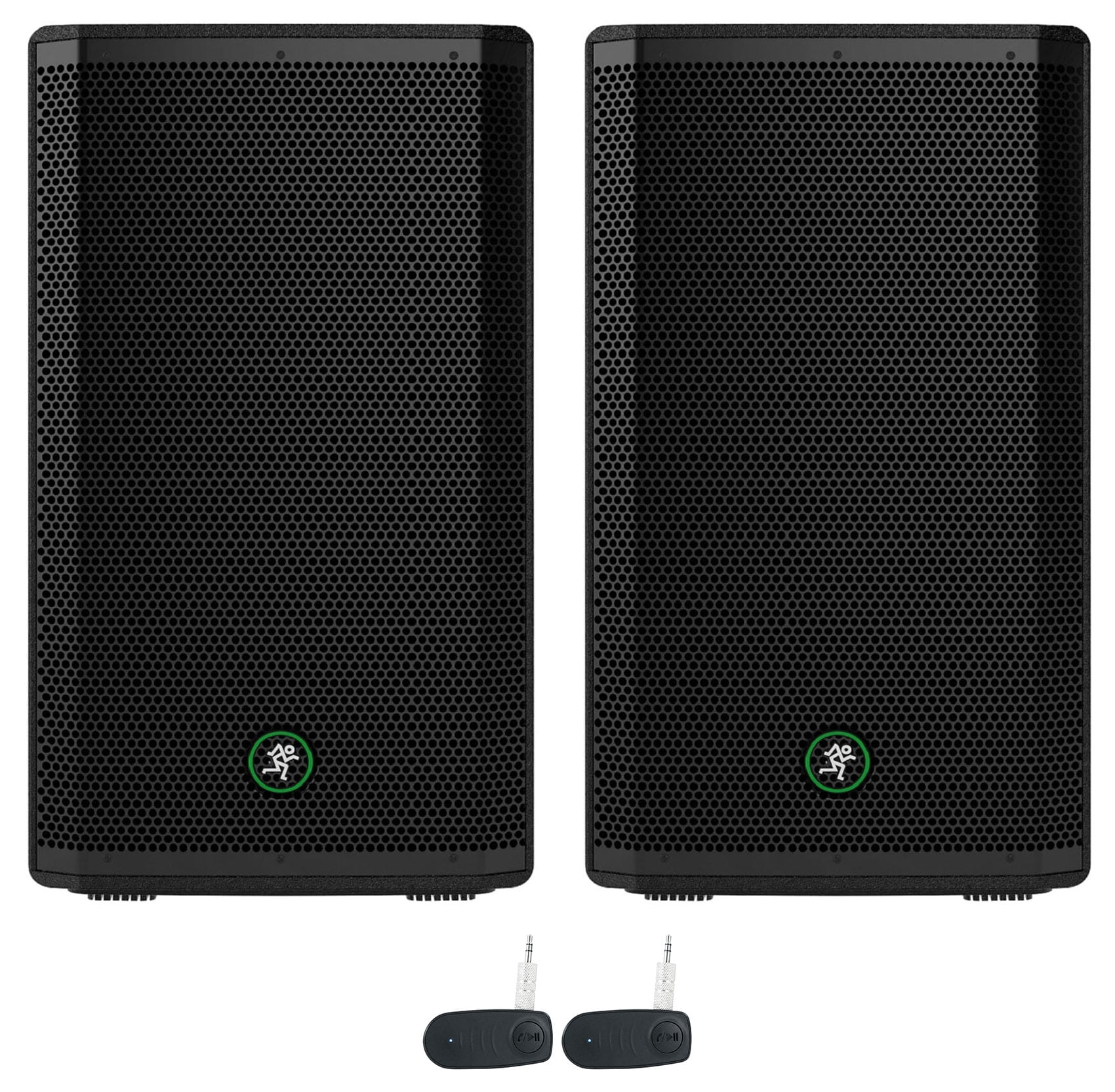 2 Mackie Thrash212 12 1300W Active DJ PA Speakers with Wireless Linking Thrash 212