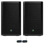 2 Mackie Thrash212 12  1300W Active DJ PA Speakers with Wireless Linking Thrash 212
