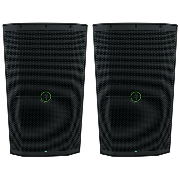 2 Mackie Thump212XT 1400W Boosted 12" Powered Speaker