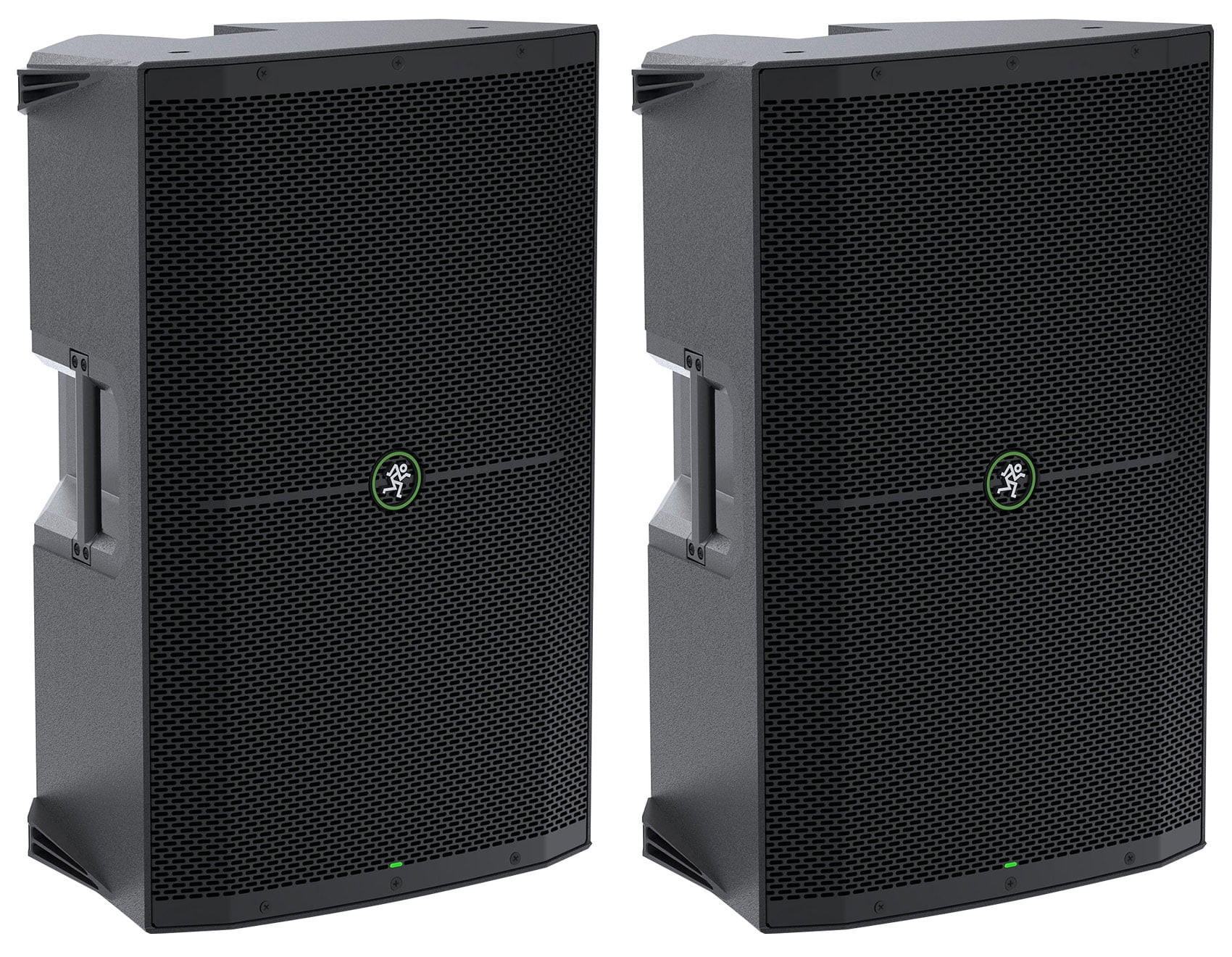 (2) Mackie Thump215 15" 1400 Watt Powered Active DJ PA Speakers Thump 215